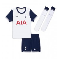 Camisa de Futebol Tottenham Hotspur Brennan Johnson #22 Equipamento Principal Infantil 2024-25 Manga Curta (+ Calças curtas)